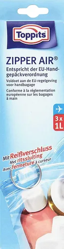 Toppits Zipper Air-Beutel 1 Liter