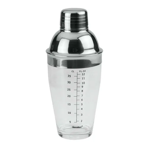 Metaltex 253910 Cocktail Shaker 0,5 Liter Cocktailshaker Drink Maker Handshaker