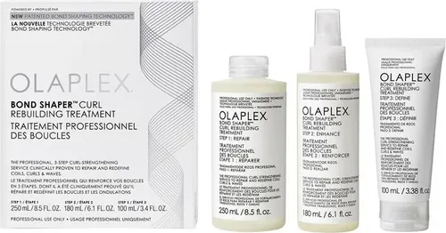 Olaplex Bond Shaper Curl Rebuilding Treatment - Haartherapie für alle Haartypen, speziell für lockiges Haar. Stärkt und glättet die Locken für ein gesundes, strahlendes Aussehen.