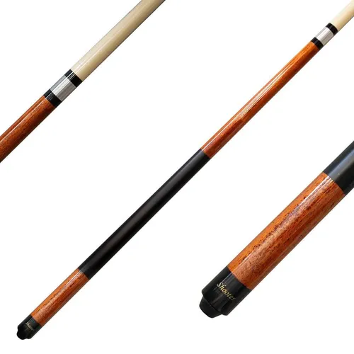 Winsport Billard-Queue Shooter HouseCue 145cm - 2-teiliges Queue für Pool-Billard, ideal für Anfänger und mit Schraubleder für optimalen Grip.