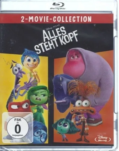 Alles steht Kopf 1 & 2 - BuRay - Neu / OVP