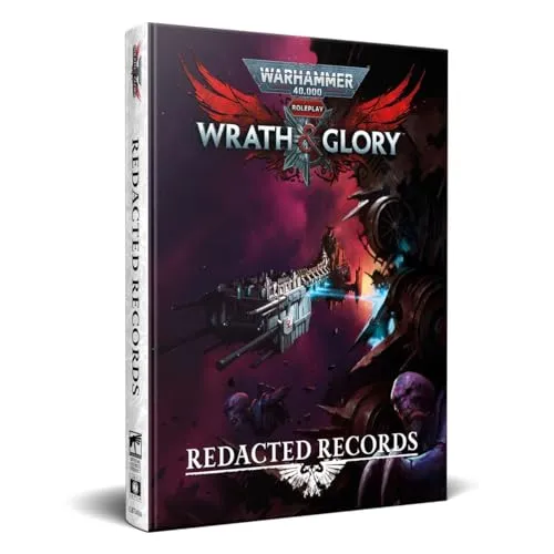 Wh 40k RPG Wrath & Glory Redacted Record