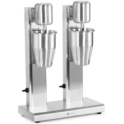 Royal Catering Cocktail Shaker Doppel-Milchshaker 2 x 1 l - Standmixer aus Edelstahl mit Hochleistungsmixer für perfekte Cocktails und Milchshakes, 15.000 U/min für schnelle Ergebnisse.