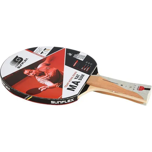 Sunflex Tischtennisschläger MA YAT SUM - Komplettschläger für Allround-Spieler, bietet hervorragende Kontrolle und Power, ideal für Freizeit und Wettkampf.