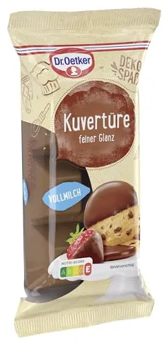 Dr. Oetker Kuvertüre Vollmilch 150 g von Dr. Oetker