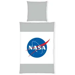 Herding Jugendbettwäsche Weltall, 135x200 cm - Bettwäsche für Kinder im Weltall-Design, aus 100% Baumwolle, pflegeleicht und hautfreundlich. Ideal für ein wohliges Schlafgefühl und geeignet für Hausstauballergiker.