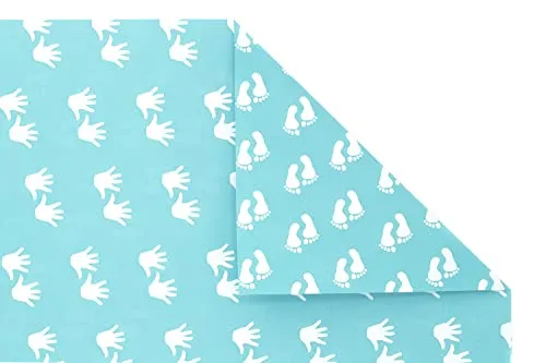 Geschenkpapier Blau von Star