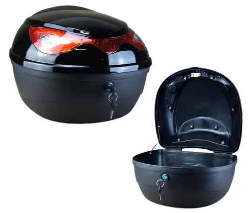 BAYLI Motorradhelm Motorradkoffer, 22L Top Case für Roller