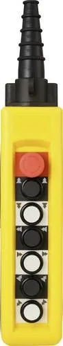 TRU COMPONENTS TC-13599184 TC-A6913 Hängetaster mit NOT-Aus-Schalter - Robuster Hängetaster mit integriertem NOT-Aus-Schalter für sichere Anwendungen im Elektrobedarf. Ideal für den professionellen Einsatz in der Industrie.