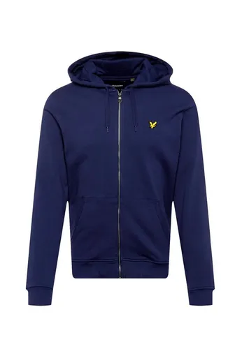 Lyle & Scott Sweatjacke für Herren – 100% Baumwolle - Kapuzenpullover für Herren aus 100% Premium-Baumwolle, minimalistisch und vielseitig für Sport und Alltag. Der goldene Adler verleiht diesem Hoodie eine edle Note.