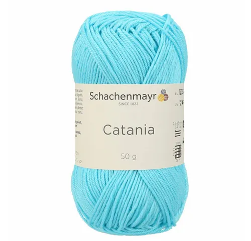 Schachenmayr Catania Baumwollgarn Häkelwolle, 125,00 m (50g, Baumwolle zum häkeln und stricken), 100% Cotton