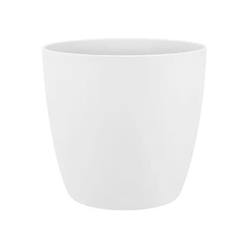 Elho Übertopf Brussels Ø 12,5 x 11 cm weiß