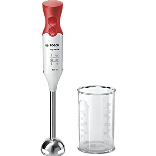 Bosch MSM64110 Stabmixer mit QuattroBlade in rot von Bosch