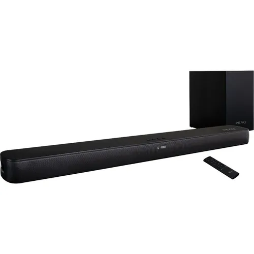 PEAQ PEB 120 2.1 Soundbar, Schwarz matt