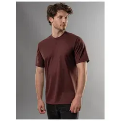 TRIGEMA T-Shirt DELUXE Herren 3XL kastanie in braun von Trigema