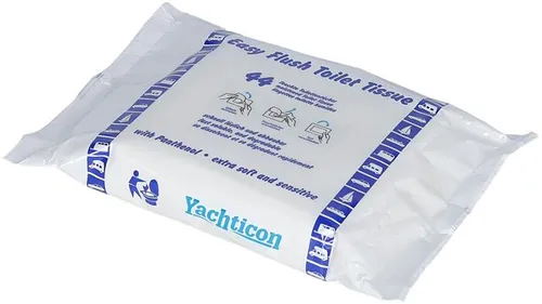 Yachticon Easy Flush Toilettentücher, 44 Stück