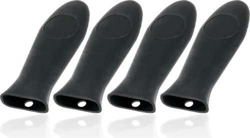 BBQ-Toro Silikon Griff für Pfannen (4 Stück) | hitzeresistent | Griffabdeckung