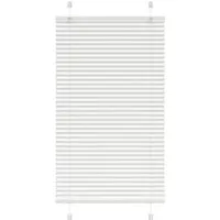 vidaXL Plissee Weiß 70x100 cm Stoffbreite 69,4 cm Polyester 4015477