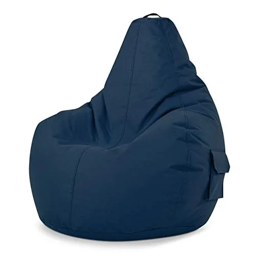 Green Bean Sitzsack Dunkelblau in blau von Green Bean