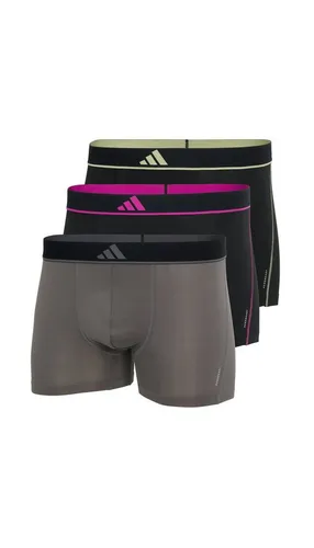 adidas Sportswear Trunk Active Micro Flex Eco (3er Pack) - Boxer anliegend aus umweltfreundlichem Microfaser mit flexiblem 4-Wege-Stretch für optimalen Tragekomfort und Bewegungsfreiheit.