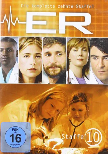 E.R. - Emergency Room - Die komplette Staffel/Season 10 # 6-DVD-BOX-NEU