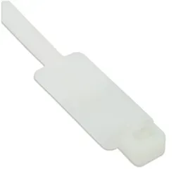 Inline® Kabelbinder mit Markierfeld, Länge 200mm, Breite 4,8mm, 100 St., natur