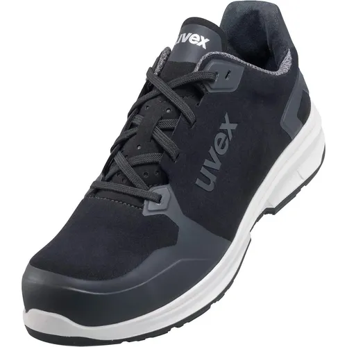 Uvex 1 Sport S3 ESD Sicherheitsschuhe für Herren - Ergonomische & Atmungsaktive Halbschuhe - Herren Industrie & Handwerk Schuhe, mit guter Atmungsaktivität und rutschfester Sohle, ideal für lange Tragezeiten und optimale Fußanpassung.