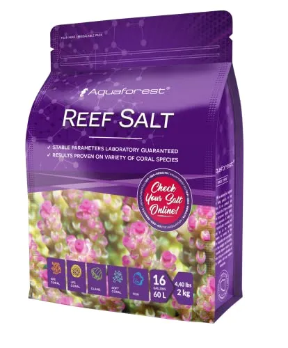 Aquaforest Reef Salt 2kg - Aquarienwasserpflege - Aquarien-Wasseraufbereitung - Pulver - 2kg