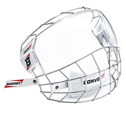 Bosport Combo Convex, Größe:Junior Viser und Gitter Kombi für alle Marken und Helme