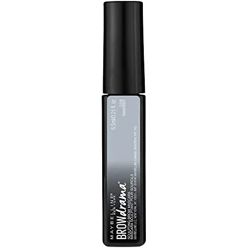 Maybelline New York Augenbrauen-Mascara Brow Drama Transparent/Augenbrauenstift durchsichtig inkl. Kugelbürste und Farb-Pigment-Gel, 1 x 8 ml
