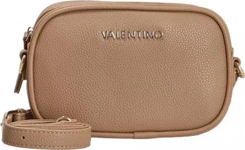 Valentino Bags Miramar Damen Umhängetasche in Beige - Elegante Handtasche mit verstellbarem, abnehmbarem Schultergurt und sicherem Reißverschluss. Ideal für stilvolle Auftritte im Alltag.