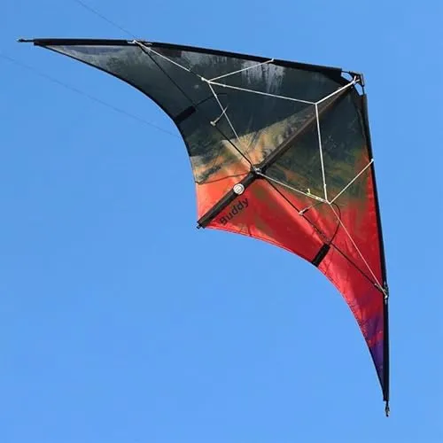 Stunt Drachen Spiderkites Buddy 2025 Red