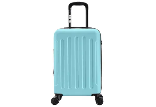 Flexot Hartschalen-Trolley F-3045 (Gr. M) – Erweiterbarer Handgepäck Koffer - Robuster Koffer aus kratzfestem ABS mit 4 wendigen 360° Rollen und Zahlenschloss, ideal für stressfreies Reisen. Perfekt als Handgepäck mit einem Volumen von bis zu 48 l.