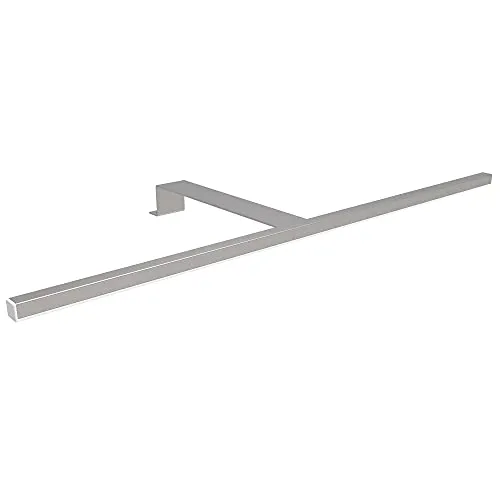 kalb LED Schwebetürenschrankbeleuchtung 1-4er Set - Moderne Unterbauleuchte für Schwebetürenschränke, energiesparend mit 6,5 Watt. In silbergrau und neutralweiß erhältlich, für eine optimale Ausleuchtung. Plug & Play mit Fußschalter, erweiterbar mit dimmbaren Optionen.