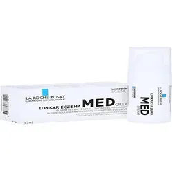 L'Oreal Lipikar Eczema MED Creme 30 ml - Arzneimittel gegen Ekzeme, lindert Juckreiz und Rötungen dank Endobioma, ideal für zu Ekzem neigende Haut wie bei Neurodermitis.