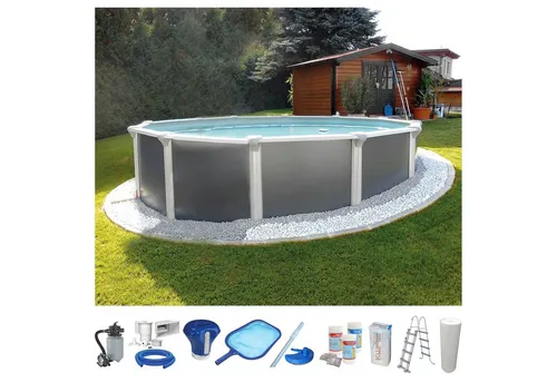 KWAD Rundpool Steely Supreme Design Set (10-tlg.) von KWAD