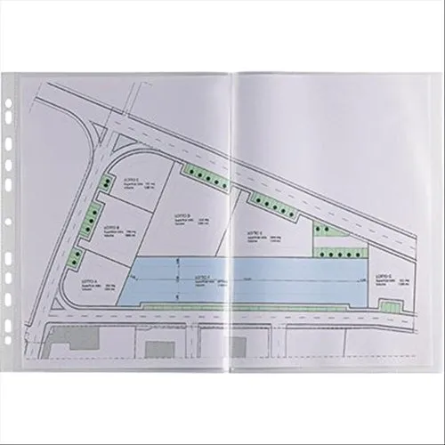 Favorit 01031201 Super Clear Glatte Briefumschläge Universal, Superior 21 x 29,7 cm, 25 Stück