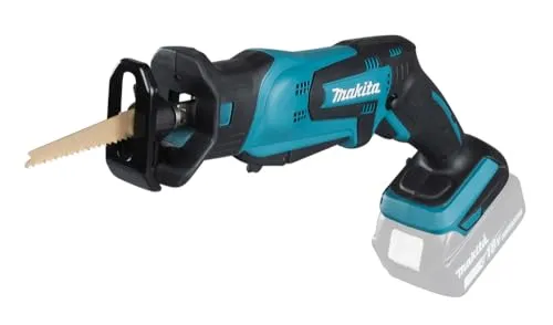 Makita Säbelsäge DJR183Z - akkubetrieben, 18V, leicht und handlich mit 50mm Schnittleistung für Holz und Rohre