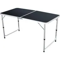 Mojawo XXL Campingtisch – Klappbarer Outdoortisch aus Aluminium - Camping-Möbel – Ultra leicht und stabil, höhenverstellbar (58/70 cm) für maximalen Komfort. Ideal für Picknick, Gartenparty oder Campingabenteuer!