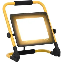 vidaXL LED-Fluter 100 W Warmweiß mit Handgriff