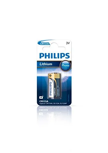 Philips Lithium Photo Batterie CR123A