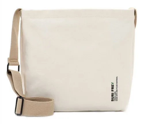 SURI FREY Umhängetasche SURI Green Label Nelly 19070 - Umhängetaschen in Uni ecru, trendiger Look mit verstellbarem Schulterriemen für optimalen Komfort. Ideal für den Alltag und setzt ein modisches Statement.