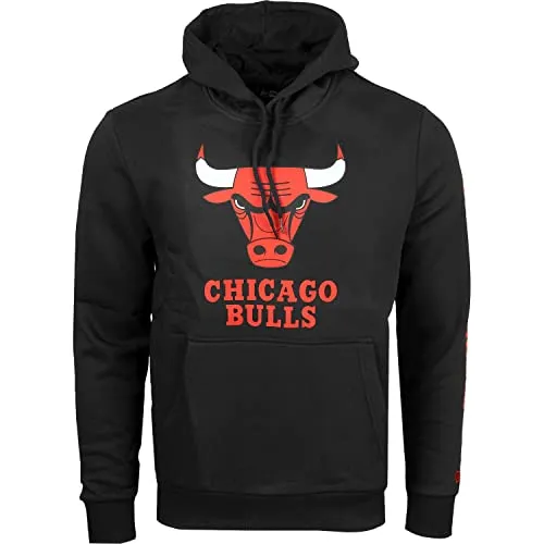 New Era NBA Fleece Hoody - Vertical Chicago Bulls - XXL