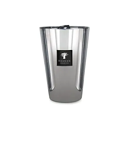 Baobab Duftkerze Max 24 Platinum in silber von Baobab
