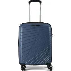Benzi 5808 Kabinentrolley 55 cm - Dunkelblau mit Dehnfalte - Entdecken Sie den stilvollen Benzi Kabinentrolley mit 4 Rollen und Dehnfalte für mehr Stauraum. Robustes Polypropylen sorgt für Langlebigkeit. Ideal für stressfreies Reisen – inklusive TSA-Schloss und ergonomischem Tragegriff.