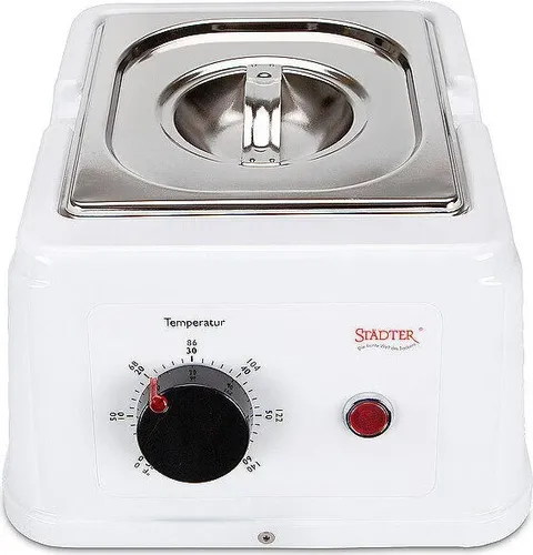 Staedter Temperiergerät mit Edelstahl Behälter - Schokobrunnen – Professionelles Temperiergerät für Schokolade und Kuvertüre, präzise Temperaturregelung bis 60°C für perfekte Pralinen und Gebäck.