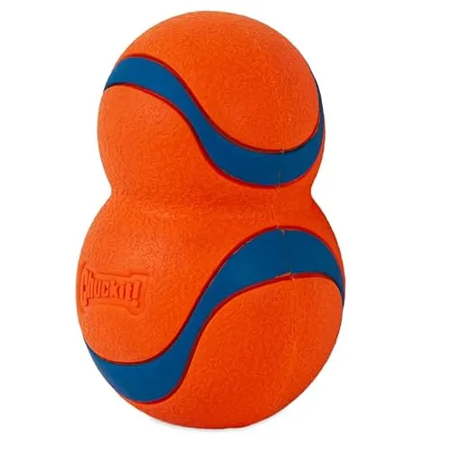 Chuckit! Ultra Tumbler Gummiball für Land & Wasserwerfer mit hoher Sprungkraft