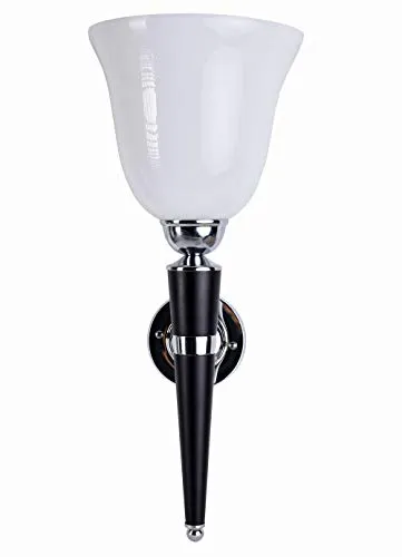 Art Deco Lampe Designer Wandlampe (ohne Leuchtmittel) Mazda Fackel Wandleuchte 58 cm Flurleuchte Antik XC28 Palazzo Exklusiv