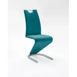 MCA furniture Esszimmerstuhl 2er Set in petrol von MCA Furniture