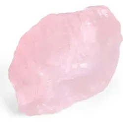 Rosenquarz Kristall Rohstein Groß 4.5–5.5 cm - Hochwertiger Rosenquarz Rohstein, ideal für kreative Projekte und spirituelle Praktiken. Einzigartig in Form und Farbe, perfekt für Sammler und als Geschenk.
